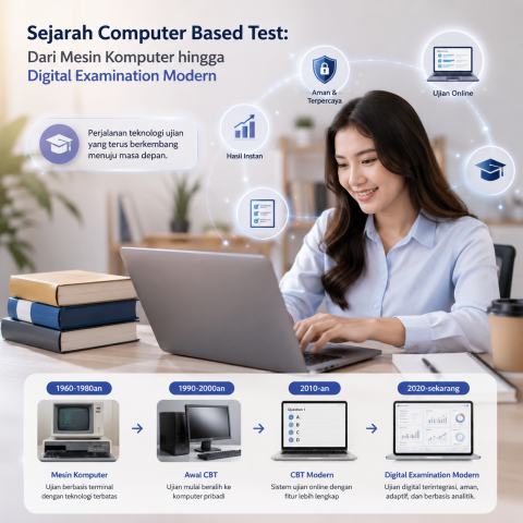Sejarah Computer Based Test: Dari Mesin Komputer hingga Digital Examination Modern